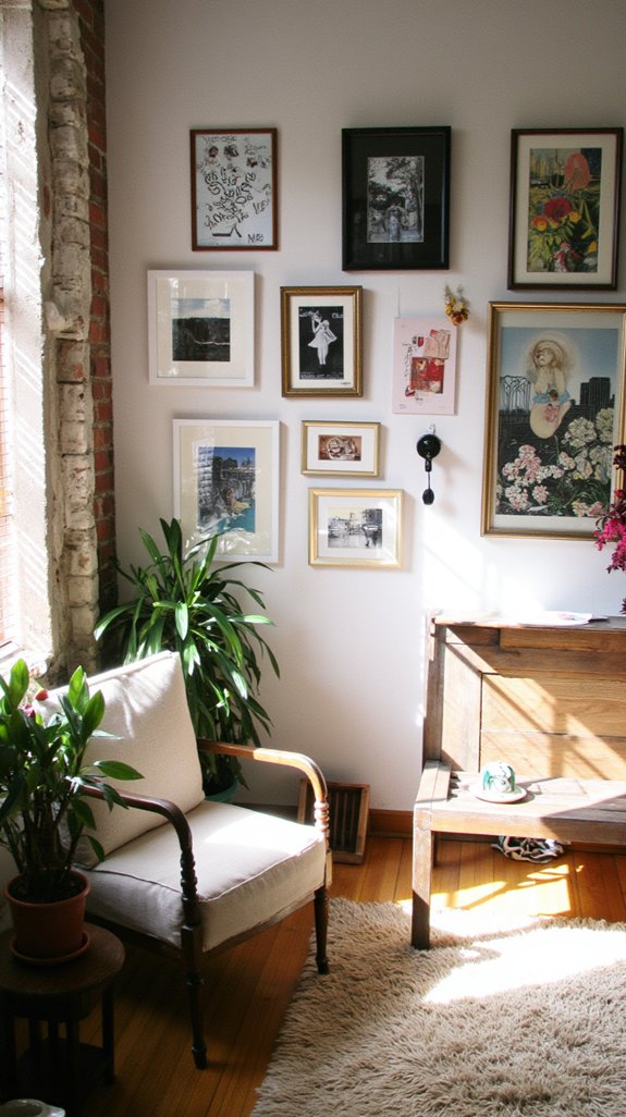 personalized art gallery wall