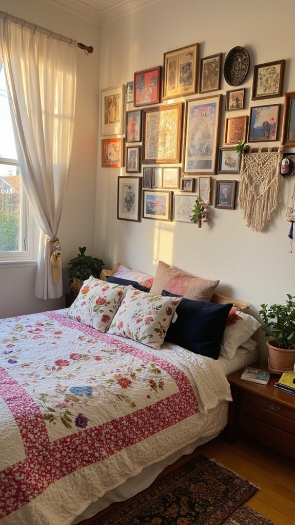 personalized boho gallery wall