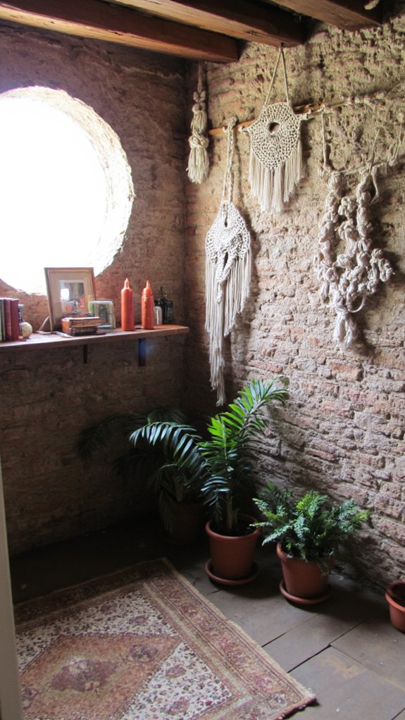 personalized boho macram art