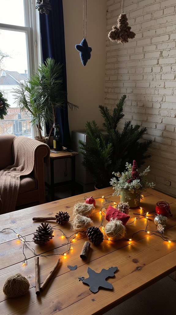 personalized handmade winter ornaments