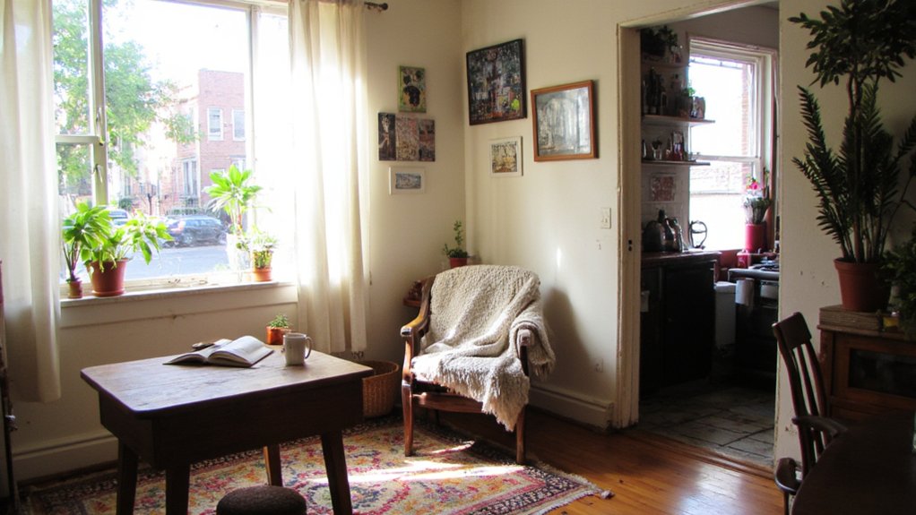 personalized studio apartment decor