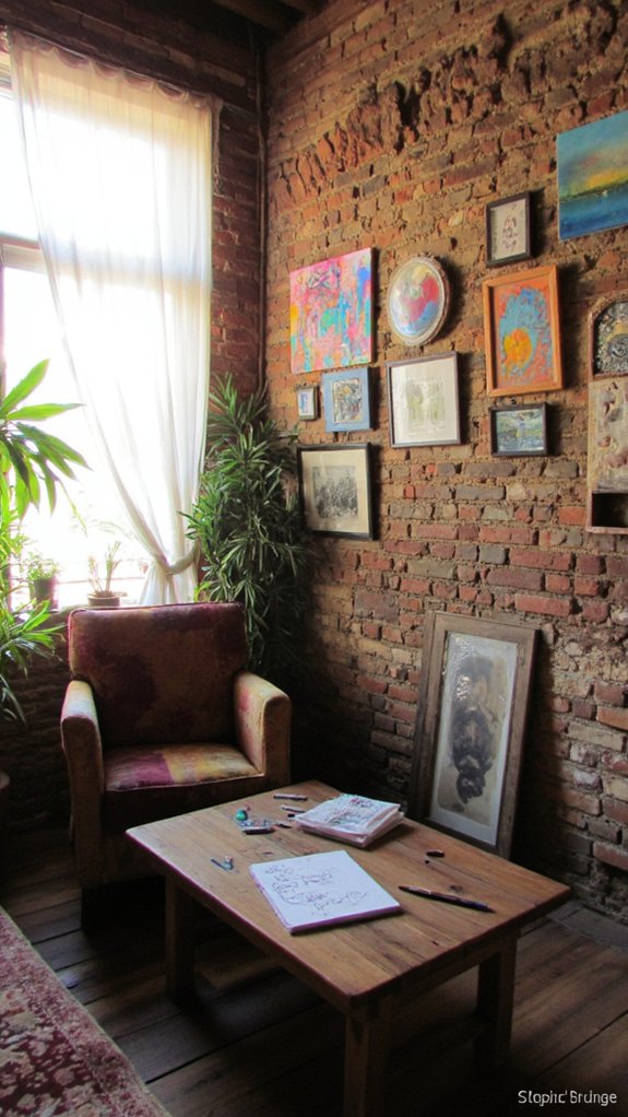 personalized vibrant artwork display