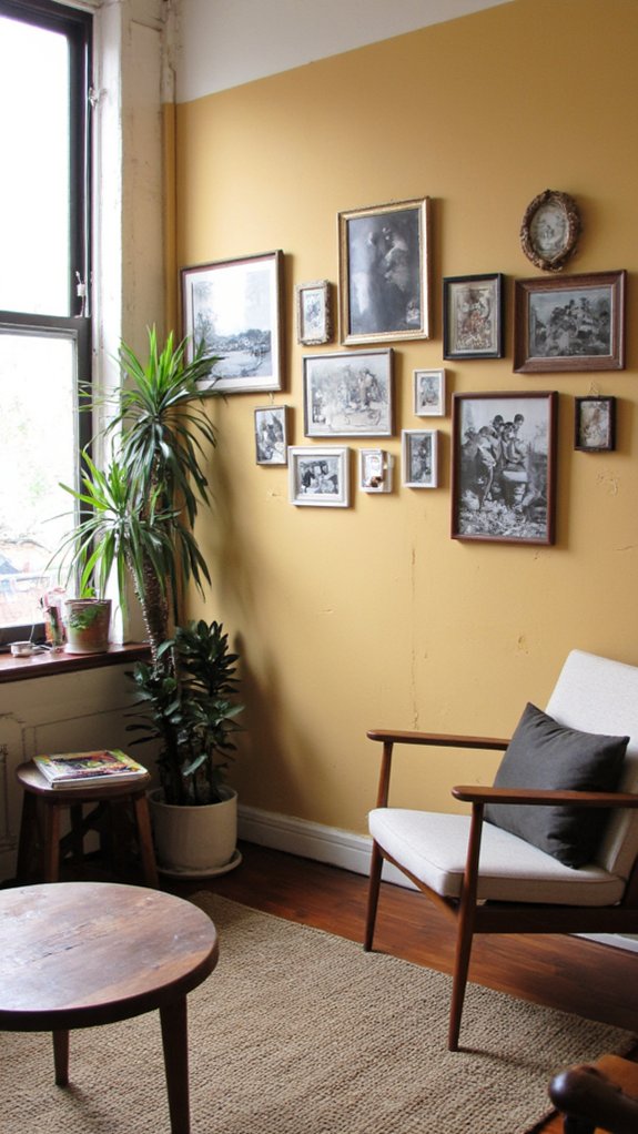 personalized workspace with photos