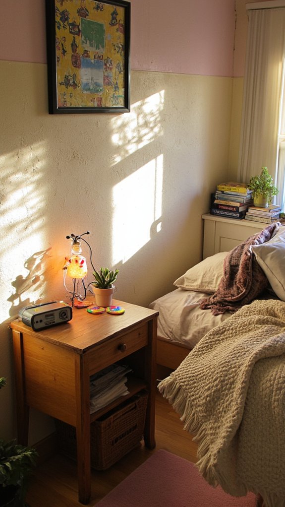 playful gaming inspired nightstand