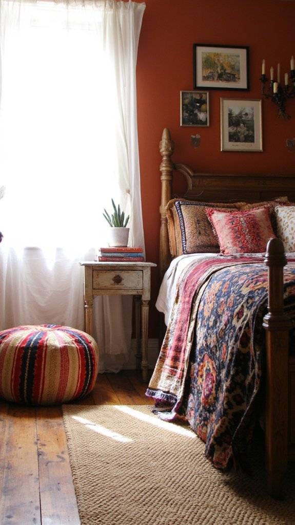 pouf adds style and function