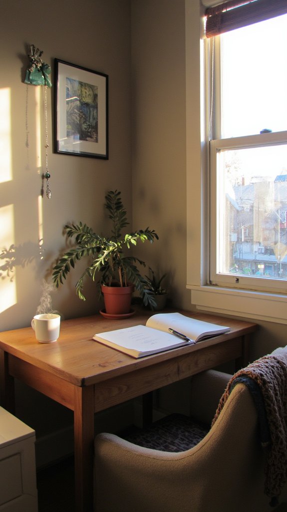 productive relaxation corner setup