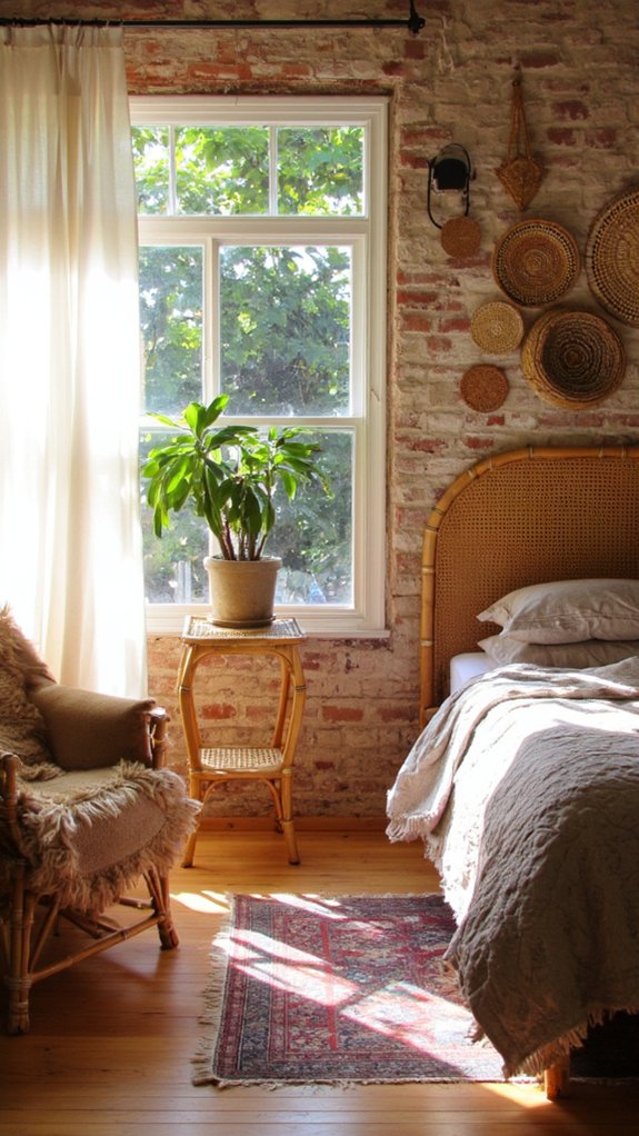 rattan and bamboo textures