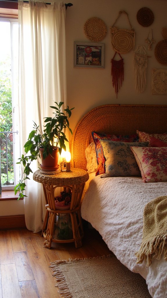 rattan and wicker textures