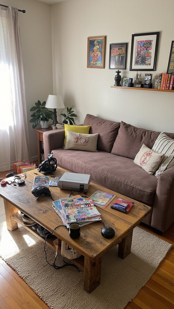 retro gaming nostalgia decor