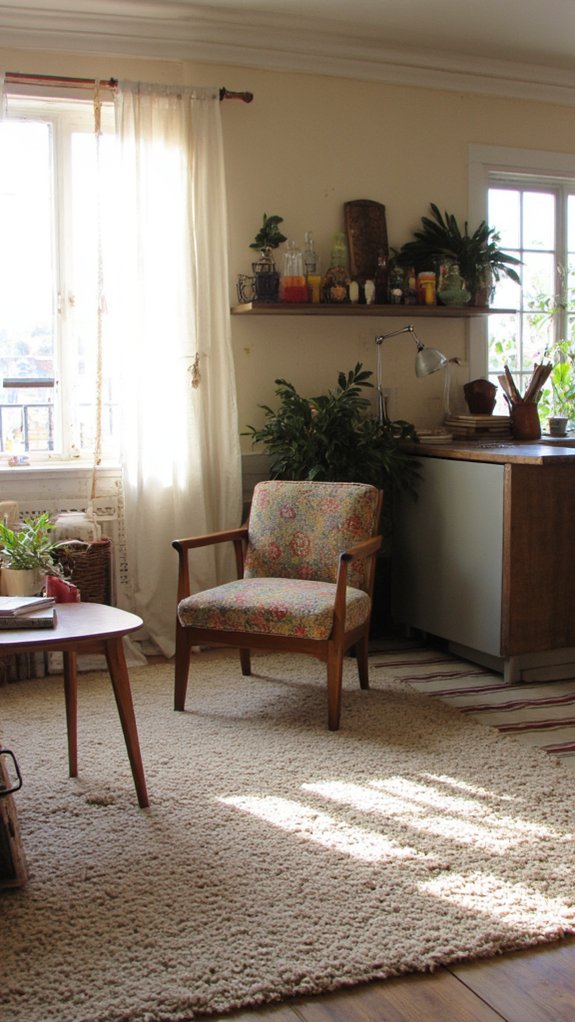 rugs create cozy zones