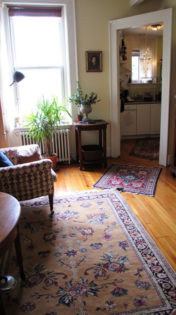 rugs define spaces beautifully