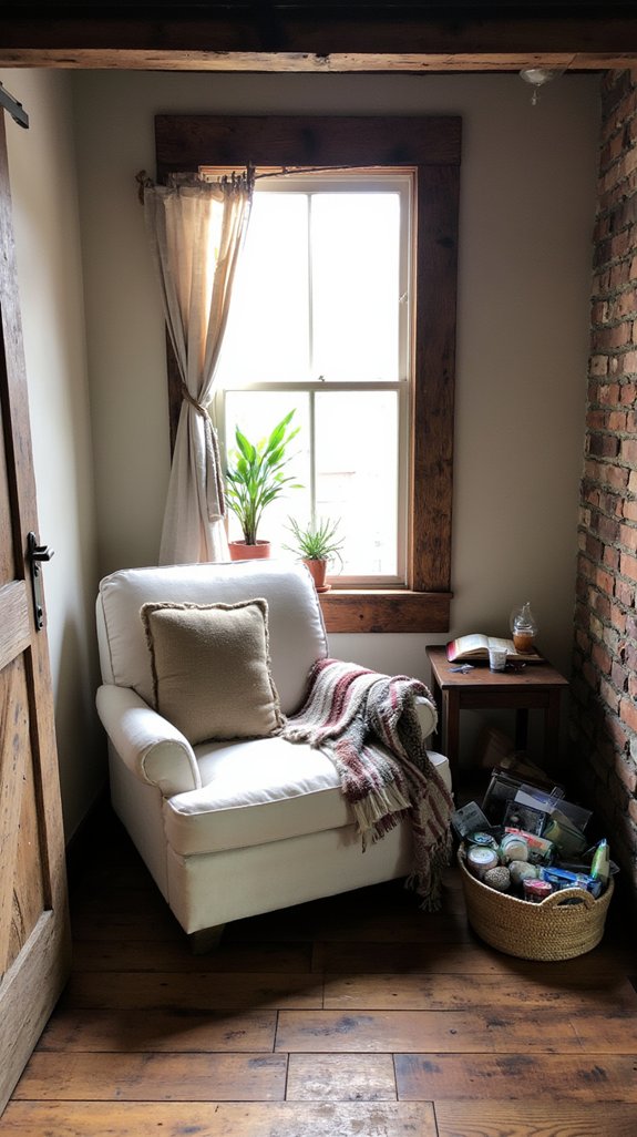 rustic barn door charm