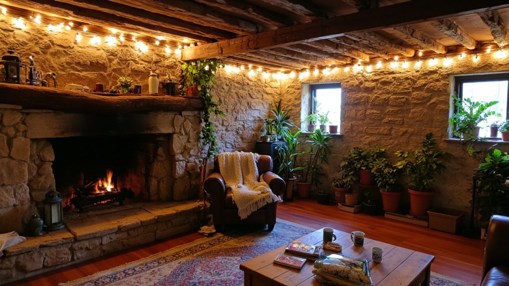 23 Cozy Cabin Basement Ideas With Rustic Warmth rustic basement cabin ideas