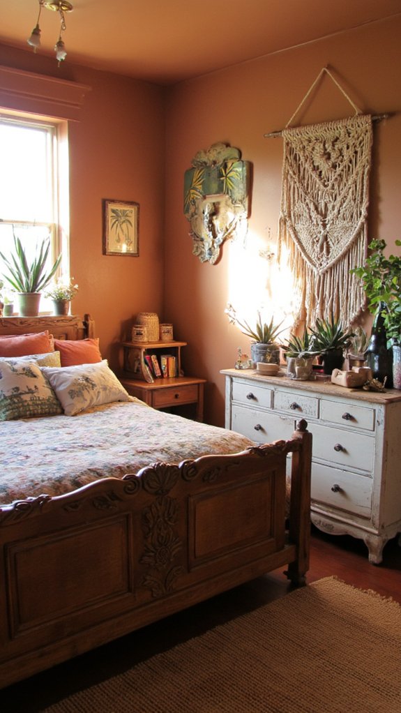 rustic furniture bohemian charm