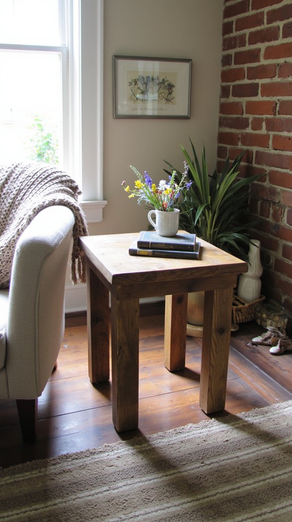 rustic tables with character