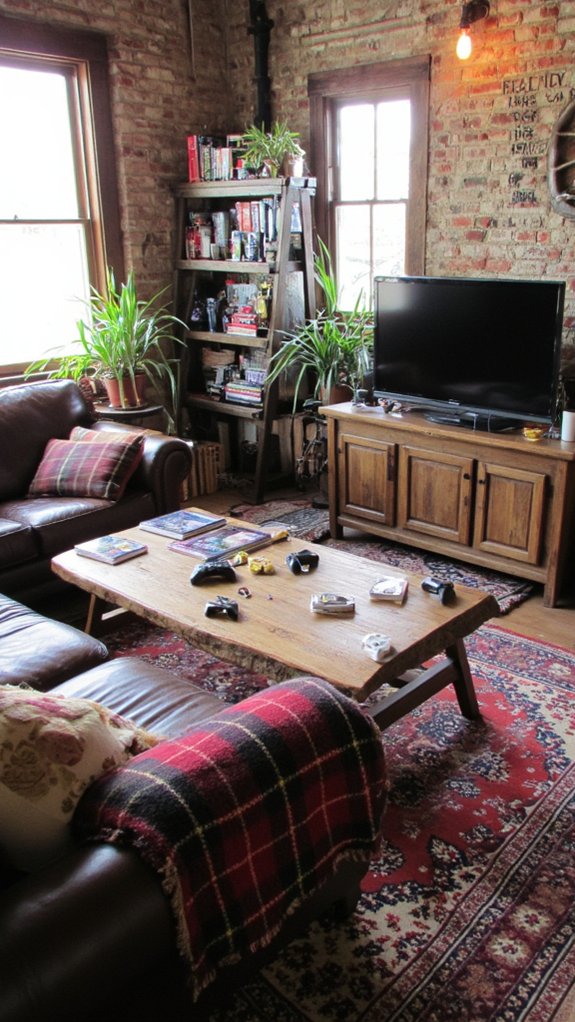 rustic warmth and charm