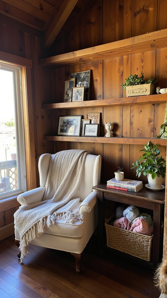 rustic warmth and simplicity