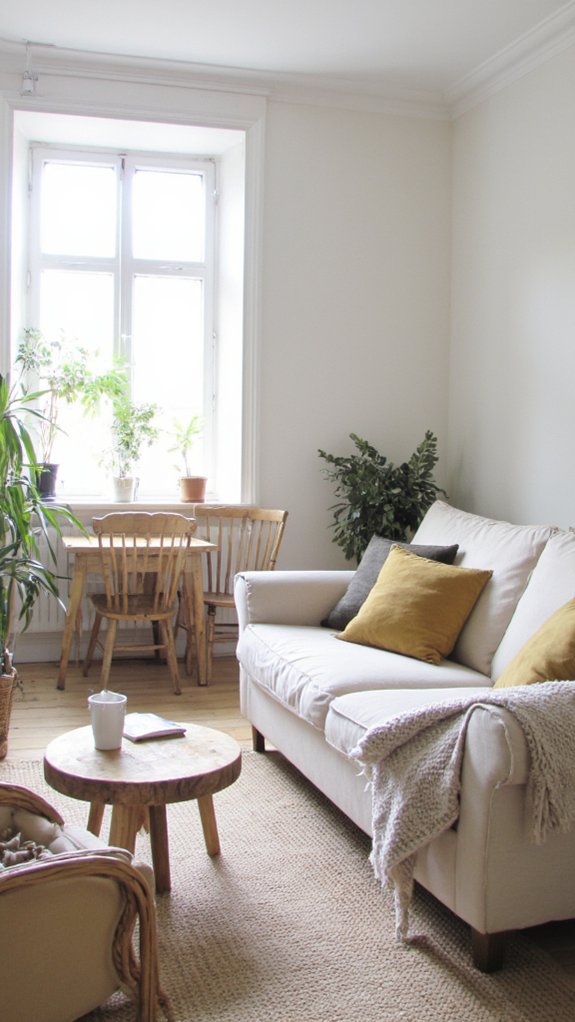 scandinavian light neutral design