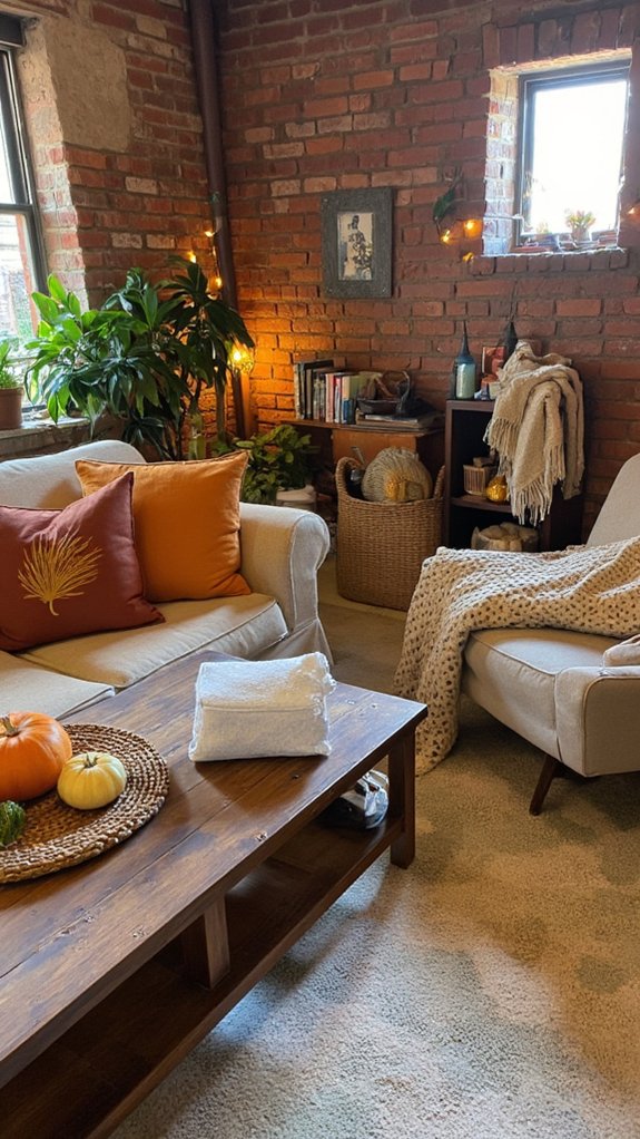 seasonal decor for coziness