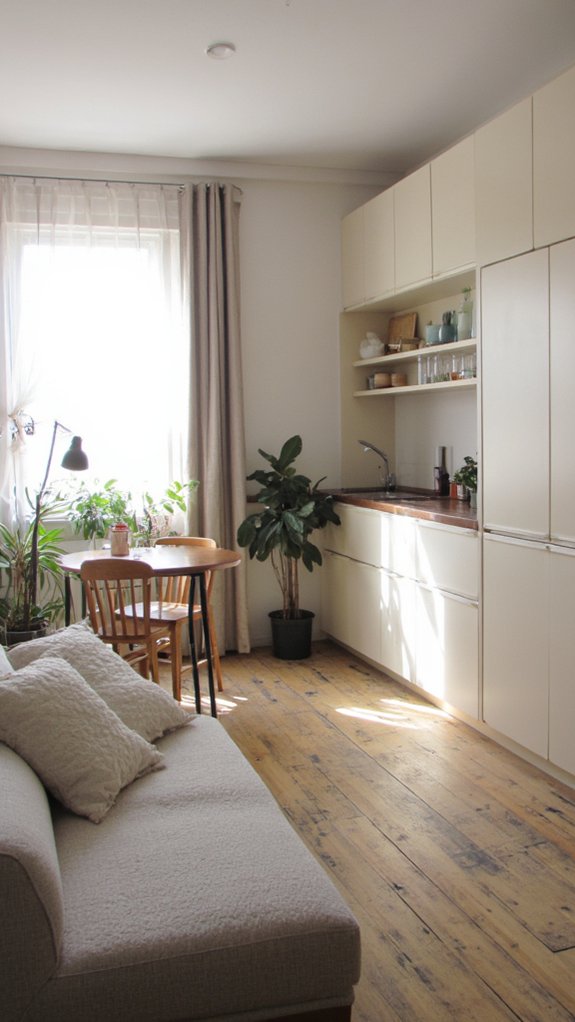 serene minimalist studio design