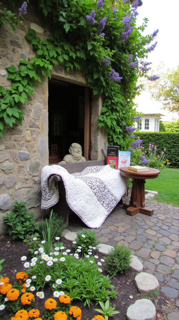 serene reading nook escape