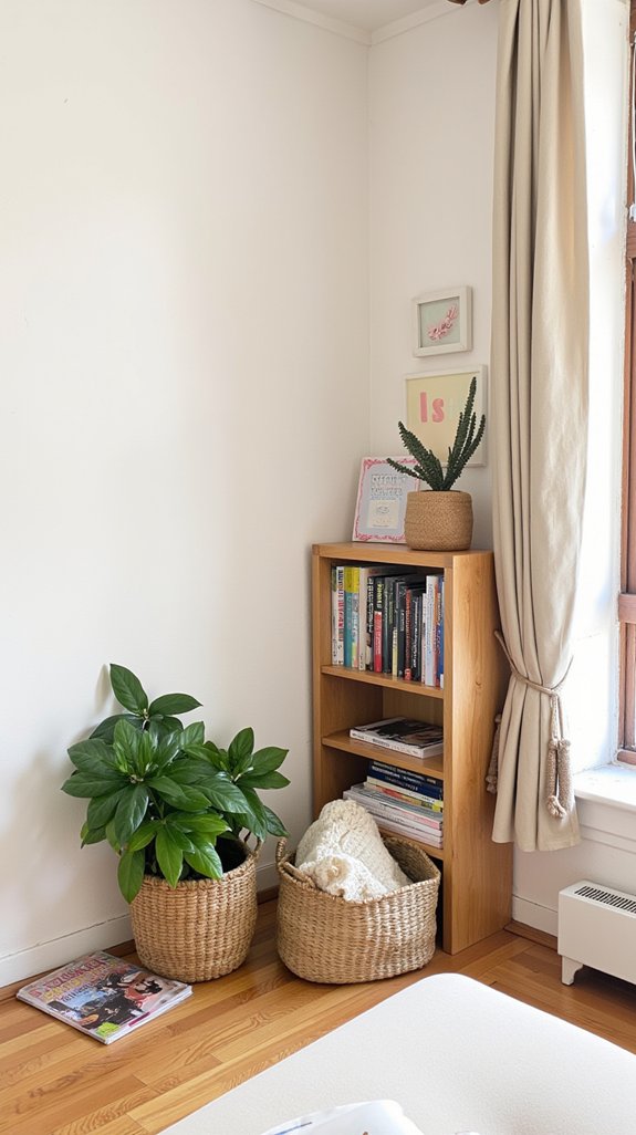 serene reading sanctuary nook