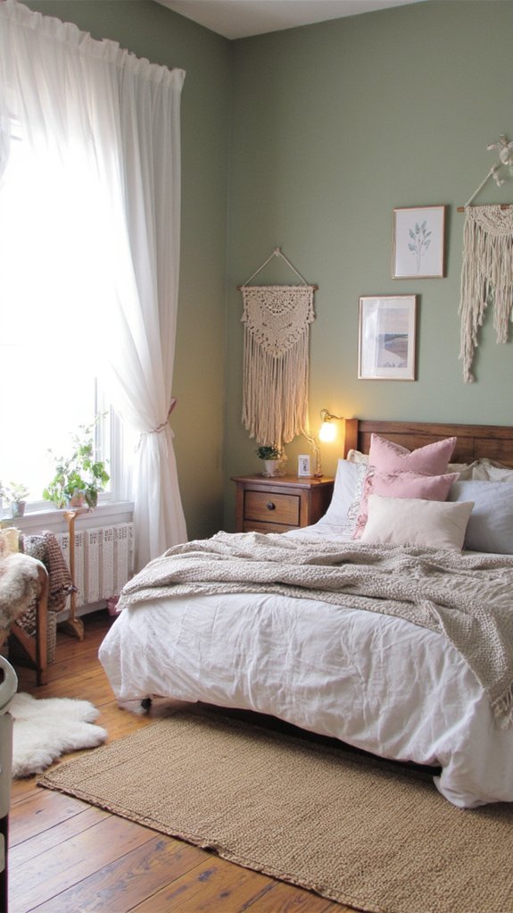 serene soft color palette