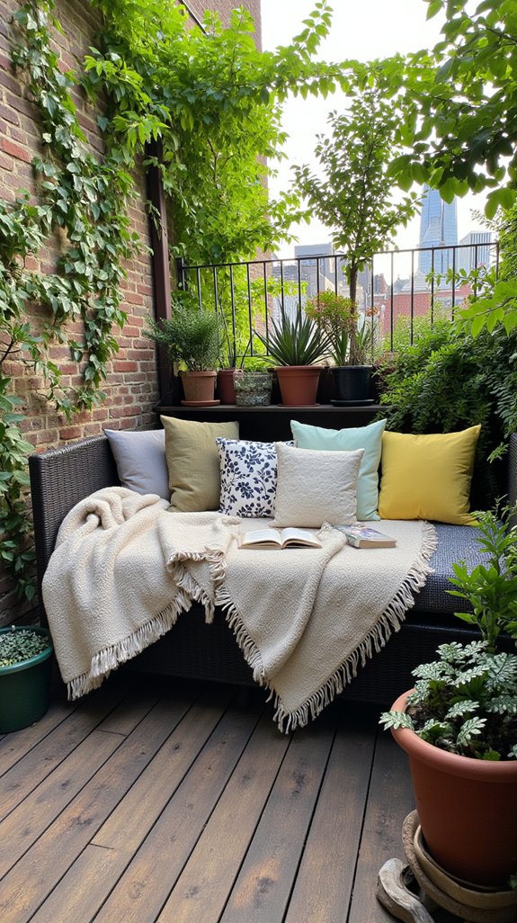 serene urban retreat space