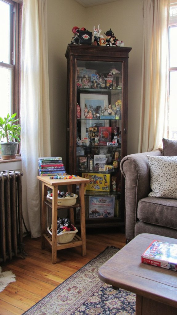 showcase gaming collectibles proudly