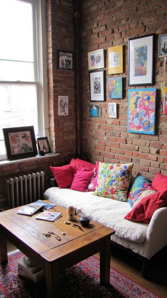 showcase unique personal artwork