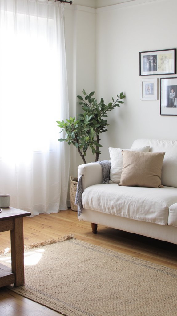 simple textiles create serenity