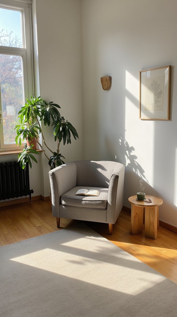 simplicity enhances serene spaces