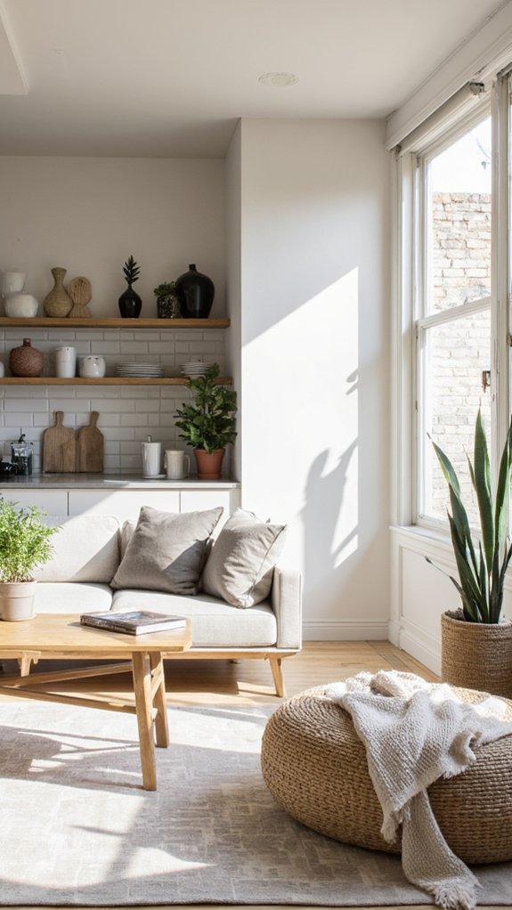 sleek functional serene simplicity