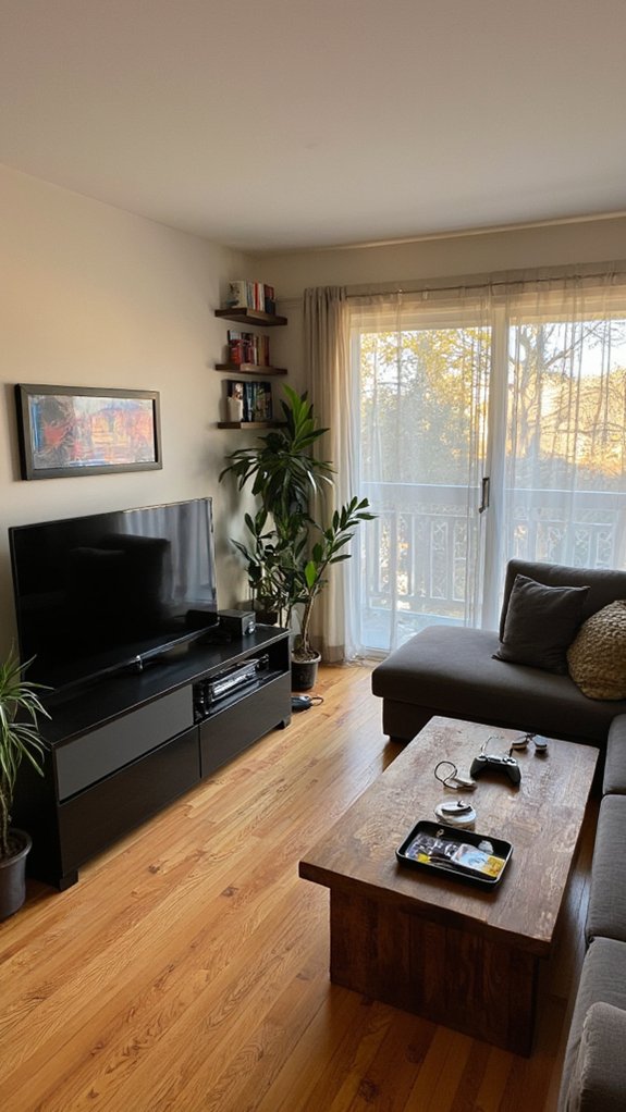 sleek immersive gaming environment