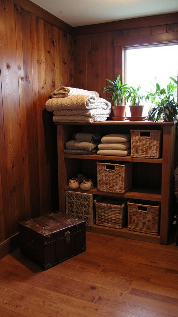 smart stylish basement storage