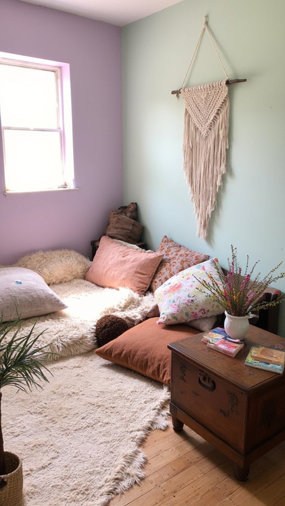 soft colors promote tranquility