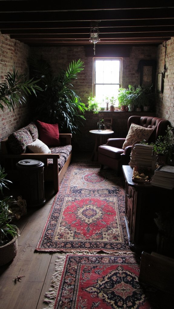 soft rugs enhance comfort