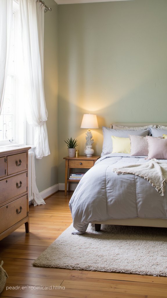 soothing color palette choices