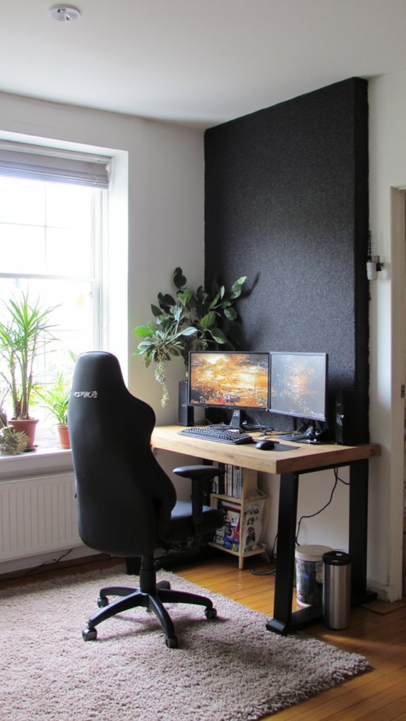 soundproofing for enhanced focus