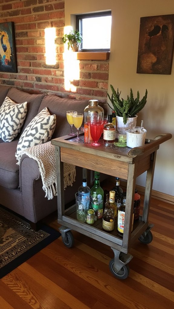 stylish bar cart essentials