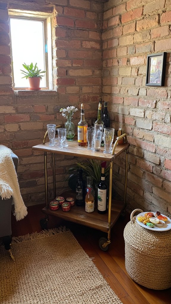 stylish bar cart selection