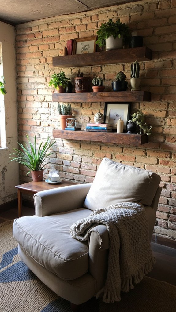 stylish floating shelves solution