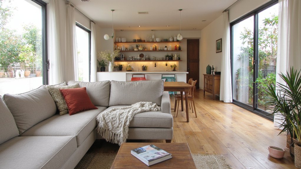 stylish open layout apartments