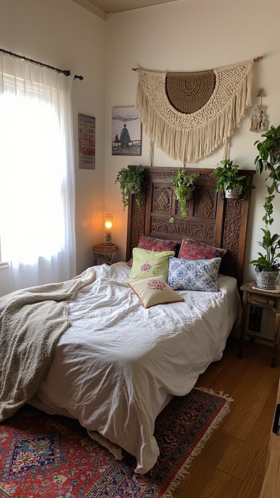 stylish room divider headboard