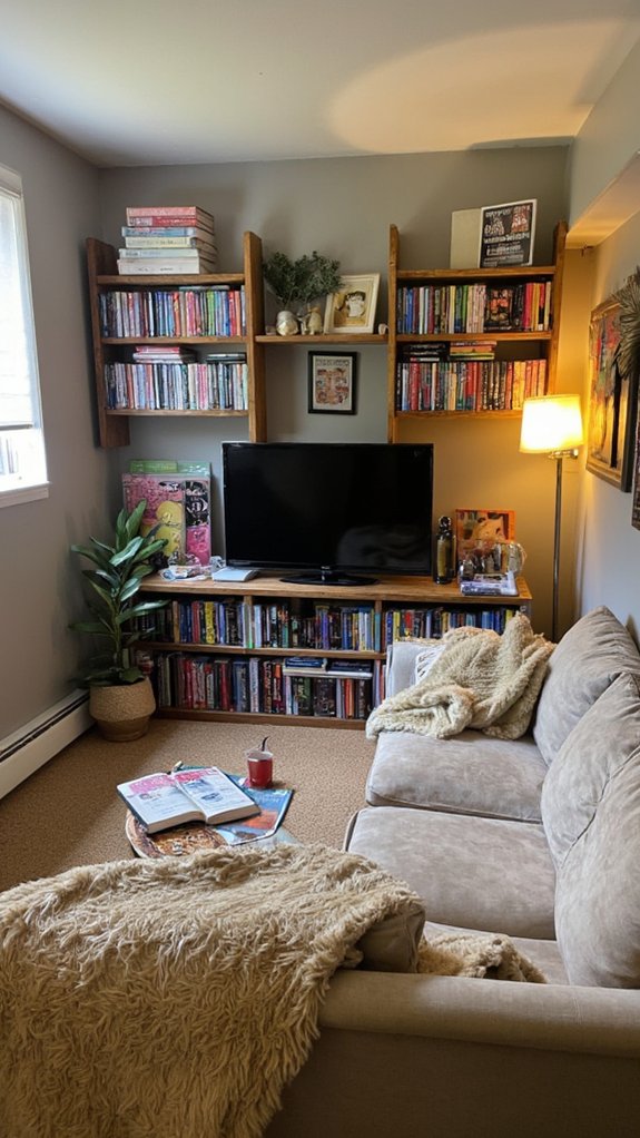 stylish shelves for organization