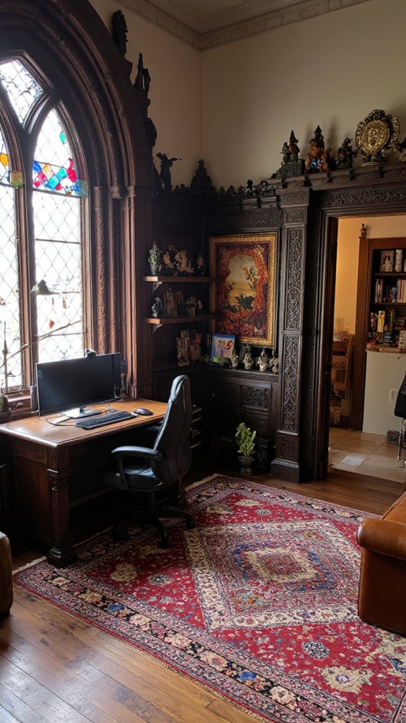 themed fantasy gaming room