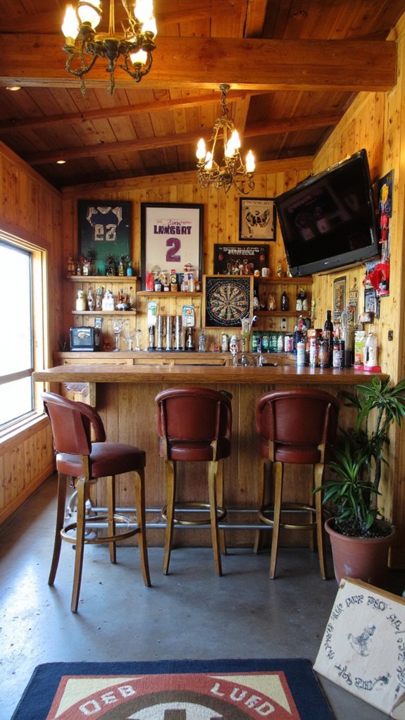 themed sports bar atmosphere