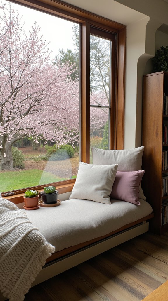 tranquil reading nook retreat