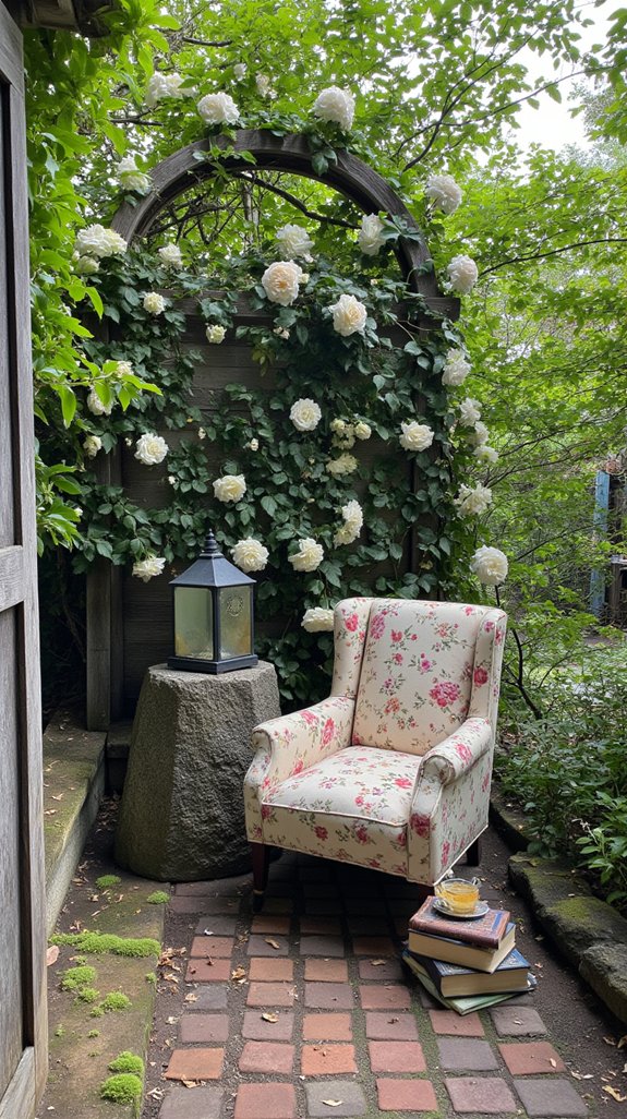 tranquil reading nook retreat