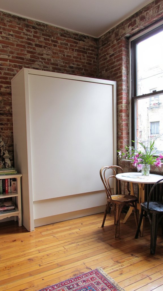 transform space with murphy bed